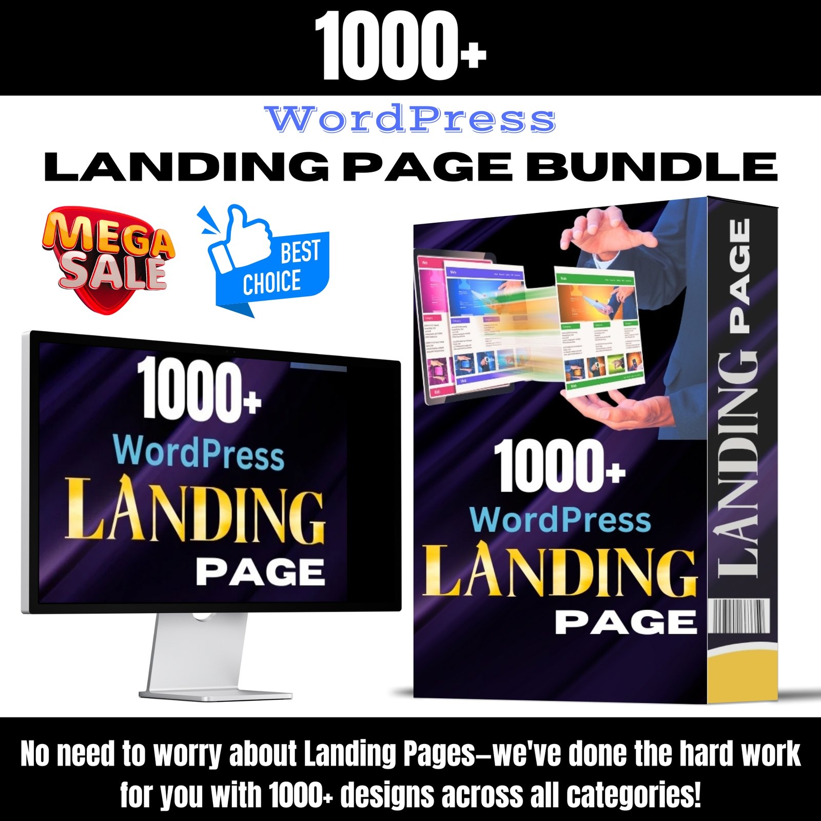1000+ WordPress Landing Page Bundle