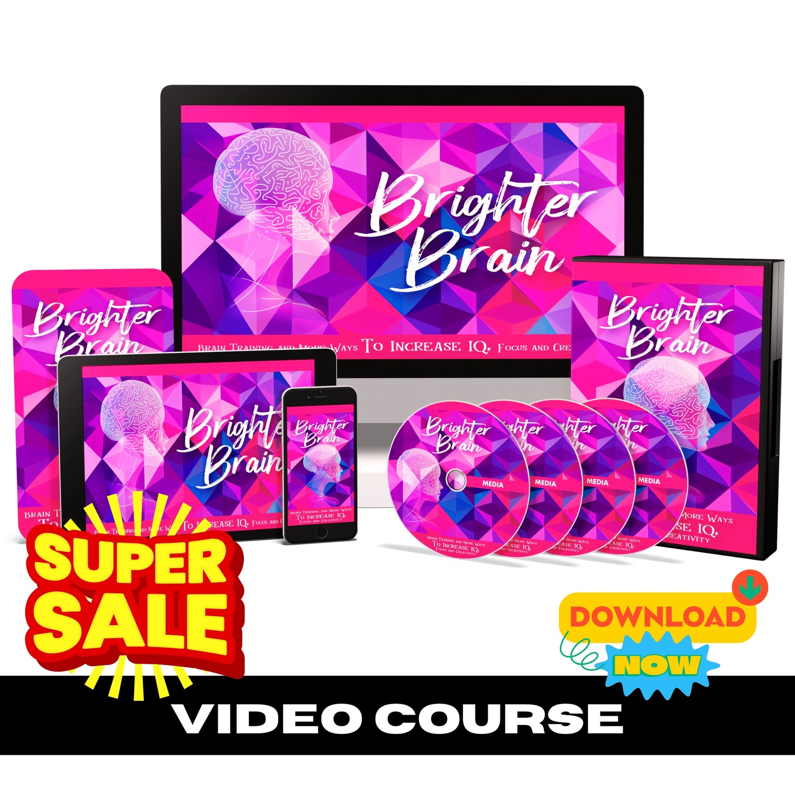 Brighter Brain Upgrade Package (Video Course)