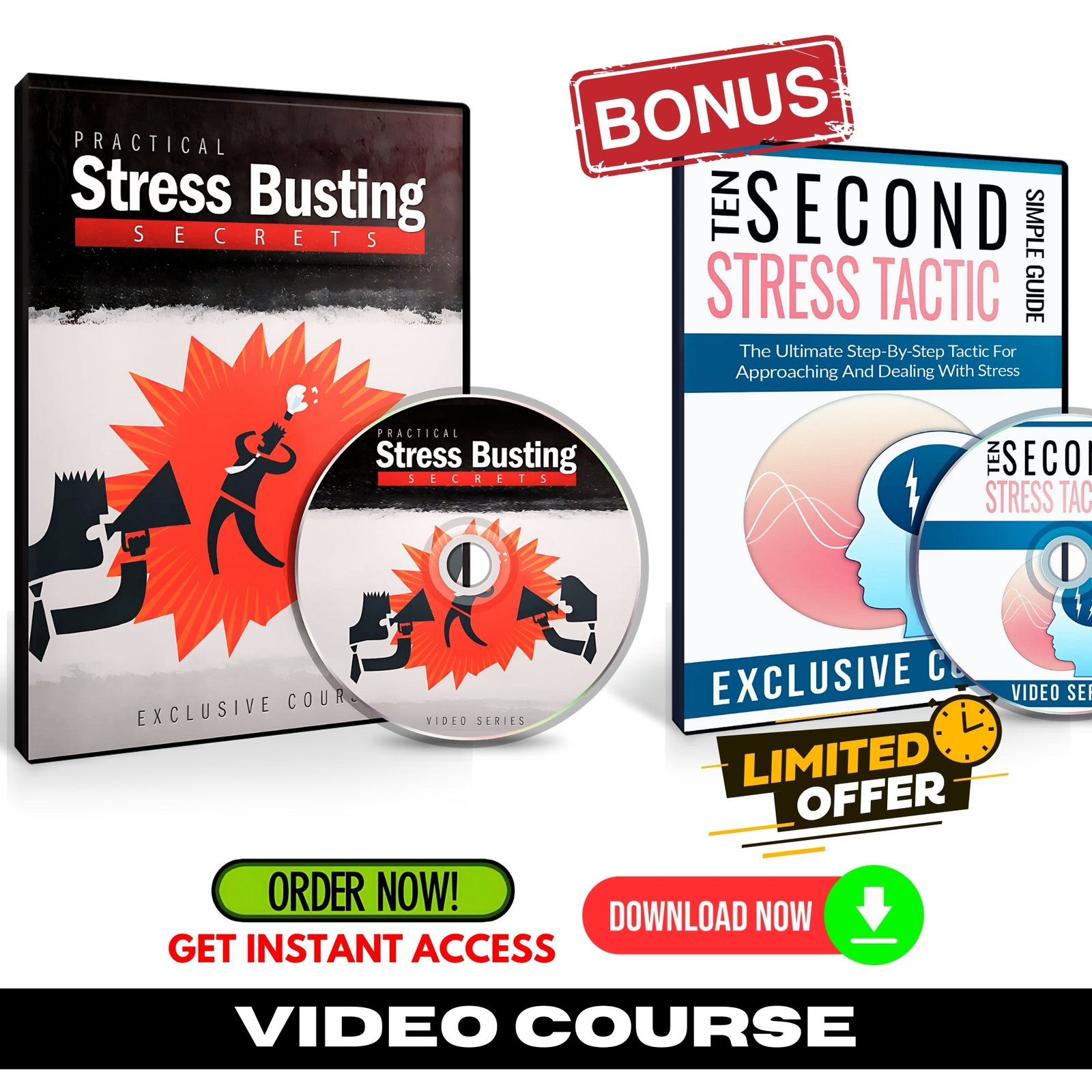Practical Stress Busting Secrets Upgrade Package (Video Course)