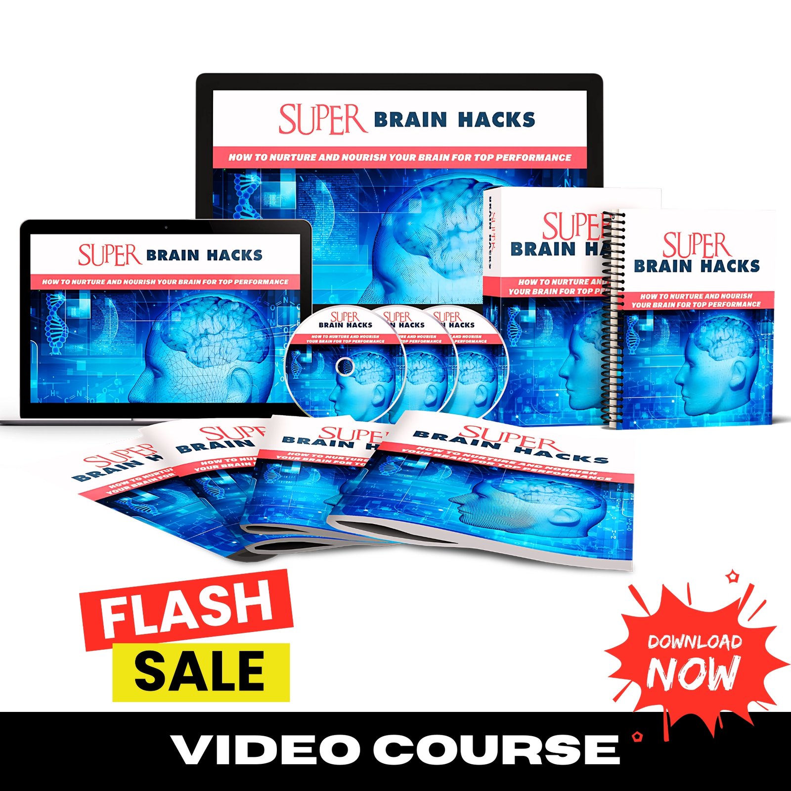 Super Brain Hacks Upgrade Package (Video Course)